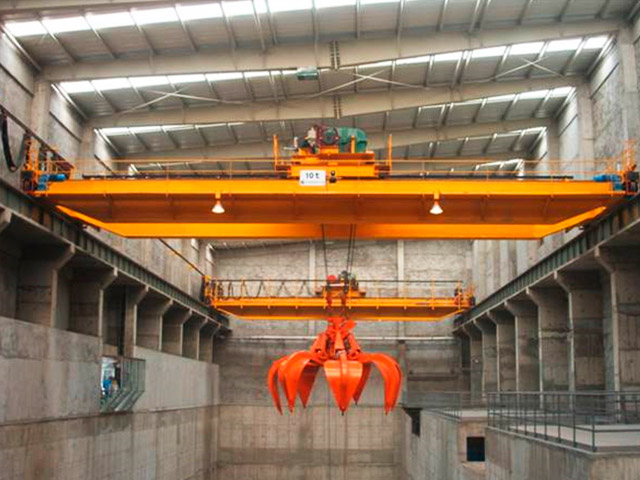 QZ型電動雙梁抓斗起重機